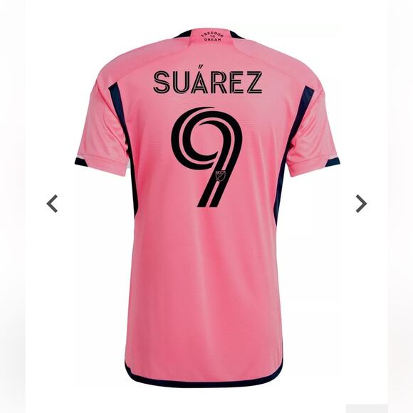Adidas Inter Miami Home 9 Suárez Jersey MSRP $185 NWT Size M - Picture 2 of 5